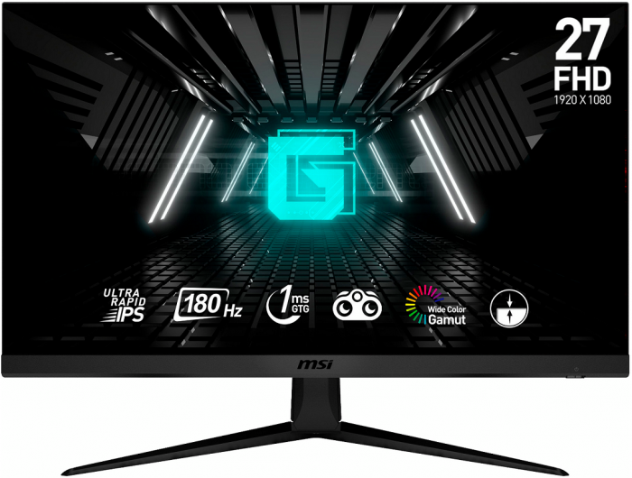 Монітор MSI 27" G2712F 2xHDMI, DP, Audio, IPS, 180Hz, 1ms, sRGB 96%, AdaptiveSync