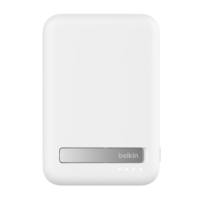 Акумулятор портативний літій-іонний Power Bank Belkin 8000мА·год, 15Вт, MagSafe Qi2, білий