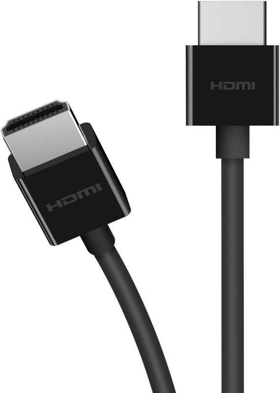 Кабель HDMI (M/M) Belkin 2м, 2.1, High Speed Ethernet, чорний