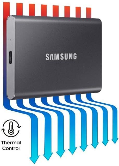 Портативний SSD Samsung 4TB USB 3.2 Gen 2 Type-C T7 Shield