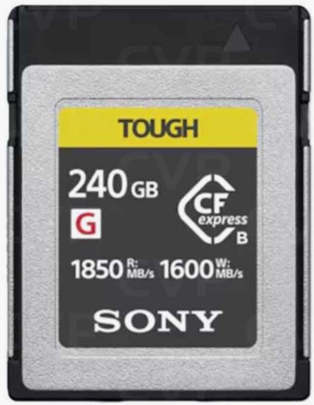 Карта пам'яті Sony CFexpress Type B 240GB R1850/W1600MB/s Tough