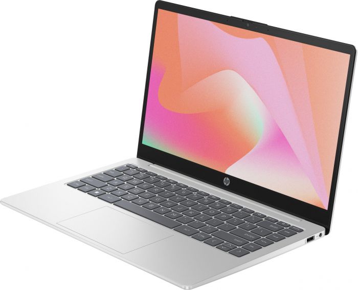 Ноутбук HP 14-ep1024ua 14" FHD IPS AG, Intel 5-120U, 16GB, F1024GB, UMA, DOS, сріблястий