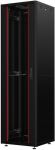 Шафа MIRSAN 19", 32U, GTN SERVER, склянні двері, 600x800 мм, максимально 1000 кг, чорна