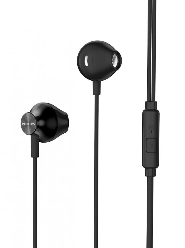 Навушники In-ear Philips TAUE101 3.5 mini-jack, Mic, Чорний