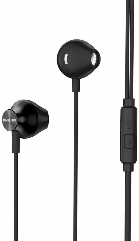 Навушники In-ear Philips TAUE101 3.5 mini-jack, Mic, Чорний