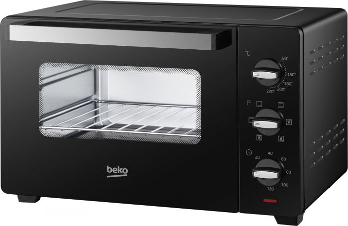 Піч електрична Beko, 30л, 1600Вт, механіч., конвенція, чорна