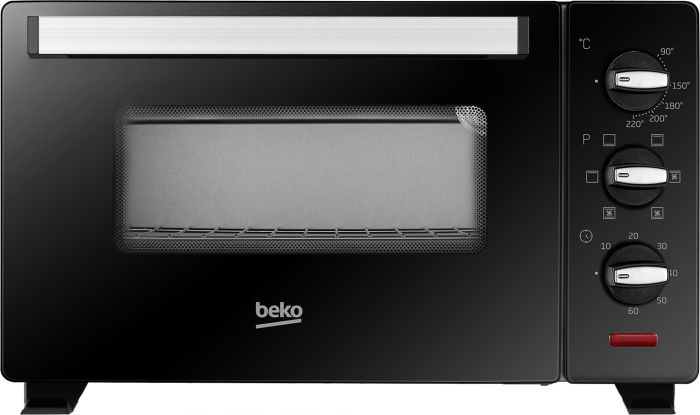 Піч електрична Beko, 19л, 1400Вт, механіч., конвенція, чорна