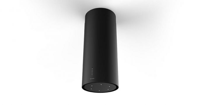 Витяжка Faber купольна, 37см, 1136м.куб/год, Cylindra Plus Bk Matt A37, чорний матовий Витяжка Faber купольна, 37см, 1136м.куб/год, Cylindra Plus Bk Matt A37, чорний матовий