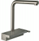 Змішувач для кухні Hansgrohe Aquno Select M81, довж.виливу - 210мм, поворотний, витяжний, 1 важіль, сталь