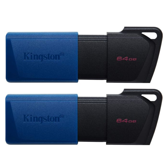 Накопичувач Kingston   64GBx2 USB 3.2 Type-A Gen1 DT Exodia Black Blue