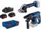 Набір із двох акумуляторних інструментів Bosch 18В перфоратор GBH 180-LI шліфмашина кутова GWS 180-LI акб 2х4А·год сумка