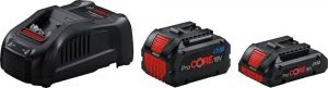 Набір акумулятора та зарядного пристрою Bosch ProCORE18В 2х18В 4А·год+5.5А·год, ЗП GAL 1880 CV