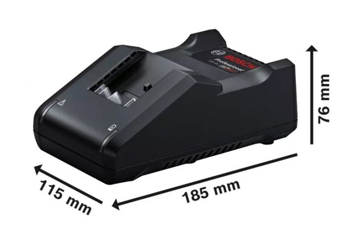 Набір акумулятора та зарядного пристрою Bosch GBA, 3х18В 5А·год, ЗП GAL 18V-40 + L-Boxx 136