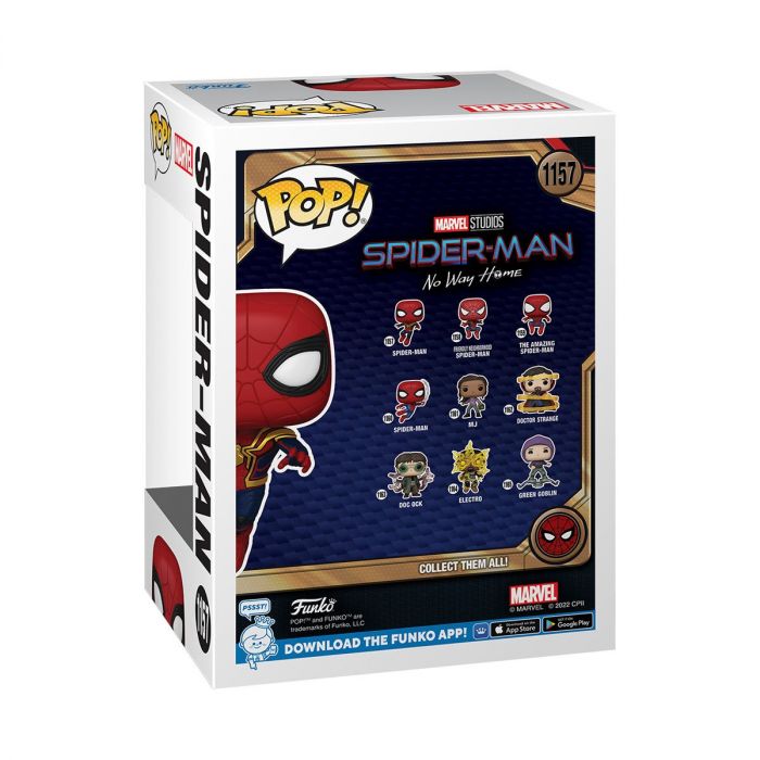 Фігурка Funko POP Marvel: SM:NWH S3- Spider-Man Leaping SM1