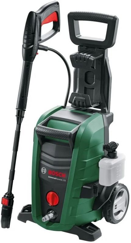 Мінімийка високого тиску Bosch UniversalAquatak 125, 1500Вт, 125бар, 360л/год, шланг 5м, 7.7кг