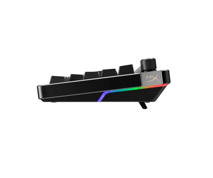 Клавіатура механічна HyperX Alloy Rise 75key, Red, USB-A/WL/BT, EN/UA, RGB, чорний Клавіатура механічна HyperX Alloy Rise 75key, Red, USB-A/WL/BT, EN/UA, RGB, чорний