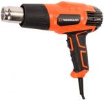 Фен будівельний Tekhmann THG-2001 2000Вт 350/550°С 300/500л·хв 0.7кг