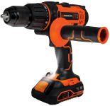 Шурупокрут-дриль ударний акумуляторний Tekhmann TCD-60/i20 kit 20В 1x2А·год 60Нм 440·1650об·хв 1.55кг