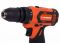Шурупокрут-дриль акумуляторний Tekhmann TCD-12 QC Li v2.0 12В 2х2А·год 28Нм 0-400·1500об·хв 1кг кейс