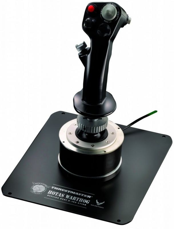 Джойстик Thrustmaster Hotas Warthog, Офіційна копія штурвалу літака A-10C, ліцензована ВПС США, PC
