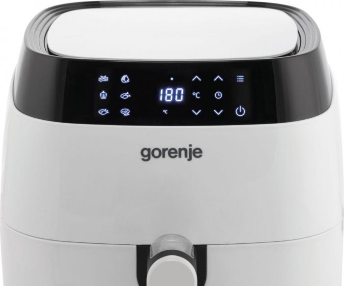 Мультипіч Gorenje 1400Вт, чаша-3.5л, сенсорне управл., 9 авто. програм, пластик, білий