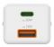 Зарядний пристрій мережевий Hama 30Вт USB-С/USB-A, PD/QC, білий
