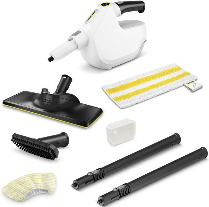 Пароочисник Karcher SC 1 Multi & Up, 1300Вт, 200мл, білий