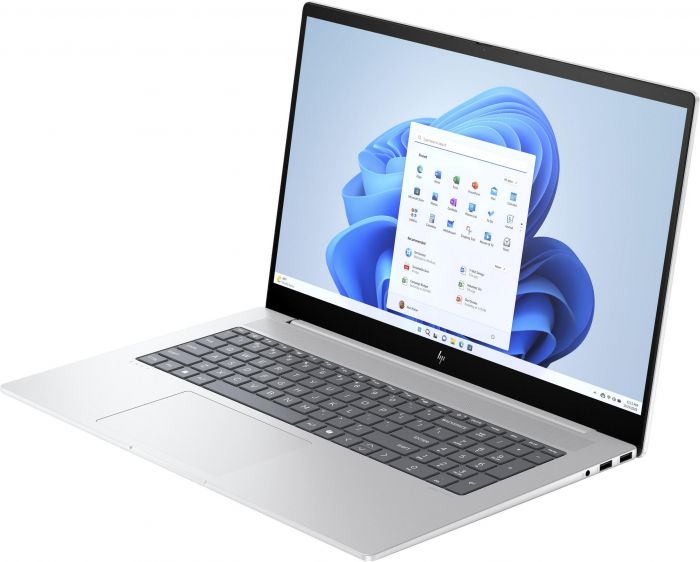 Ноутбук HP ENVY 17-da0004ua 17.3" FHD IPS Touch, Intel U5-125U, 32GB, F1024GB, UMA, Win11, сріблястий