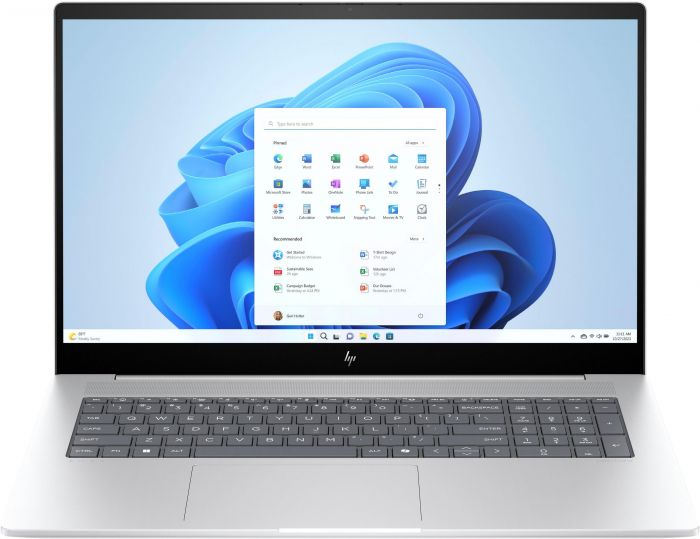 Ноутбук HP ENVY 17-da0002ua 17.3" FHD IPS Touch, Intel U7-155U, 32GB, F1024GB, UMA, Win11, сріблястий