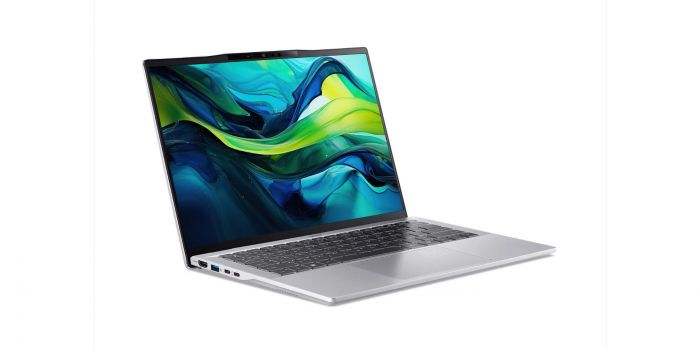 Ноутбук Acer Swift 14 AI SF14-61T 14" WUXGA IPS, AMD R9-365, 16GB, F512GB, UMA, Win11, сріблястий