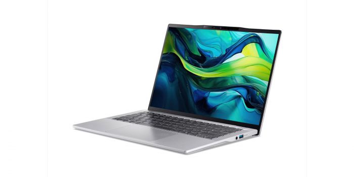 Ноутбук Acer Swift 14 AI SF14-61T 14" WUXGA IPS, AMD R9-365, 16GB, F512GB, UMA, Win11, сріблястий