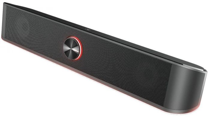 Акустична система Trust GXT 619 Thorne Саундбар, USB/AUX,  RGB, чорний