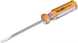 Викрутка Tolsen плоска, SL6x150мм, сталь CrV