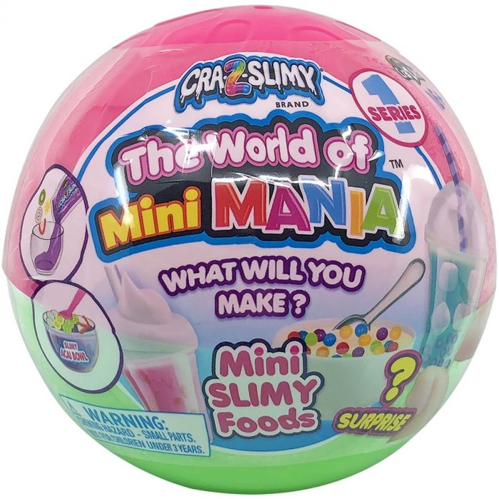 Слайм Cra-Z-Art World Mini Mania набір у кулі, S1