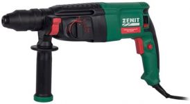 Перфоратор Зеніт ЗП-1100 DFR SDS-Plus+ШЗП 1100Вт 2.8Дж 3.4кг кейс