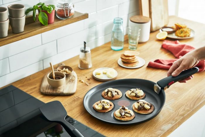 Сковорода Tefal Ingenio Unlimited,  для оладок, 27см, литий алюміній