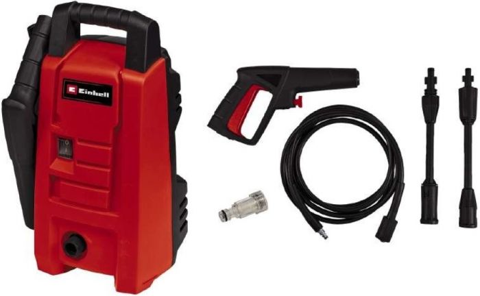 Мінімийка високого тиску Einhell TC-HP 90, 1200Вт, 90бар, 372л/год, шланг 3м, 3.9кг