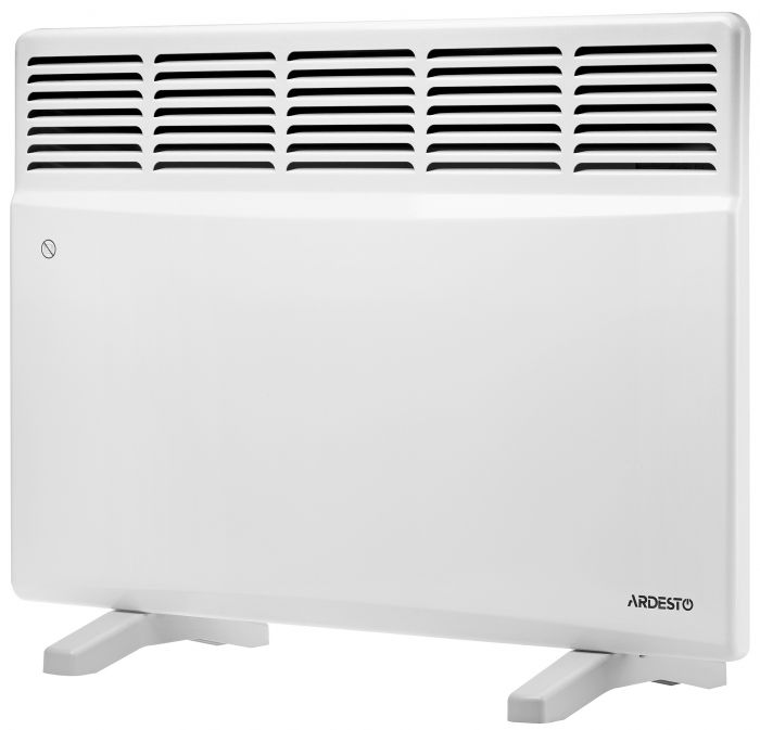 Конвектор ARDESTO CH-1500MCW 15м2, 1500Вт, мех. упр-ння, закр. нагрів. елемент, IP24, білий