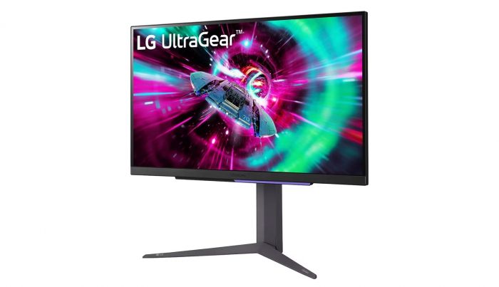 Монітор LG 27" 27GR93U-B 2xHDMI, DP, USB, Audio, IPS, 3840x2160, 144Hz, 1ms, DCI-P3 95%, G-SYNC, FreeSync, Pivot, HDR400