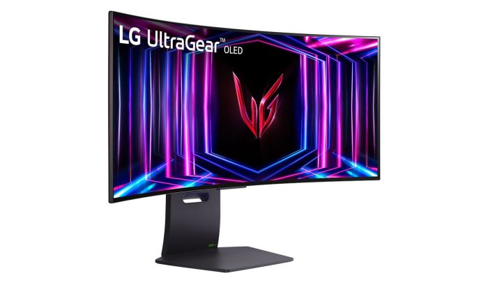 Монітор LG 34" 34GS95QE-B 2xHDMI, DP, USB, Audio, OLED, 3440x1440, 240Hz, 0.03ms, DCI-P3 98.5%, G-SYNC, FreeSync, AdaptiveSync, HAS, DisplayHDR True Black 400