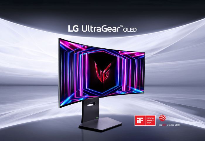 Монітор LG 34" 34GS95QE-B 2xHDMI, DP, USB, Audio, OLED, 3440x1440, 240Hz, 0.03ms, DCI-P3 98.5%, G-SYNC, FreeSync, AdaptiveSync, HAS, DisplayHDR True Black 400