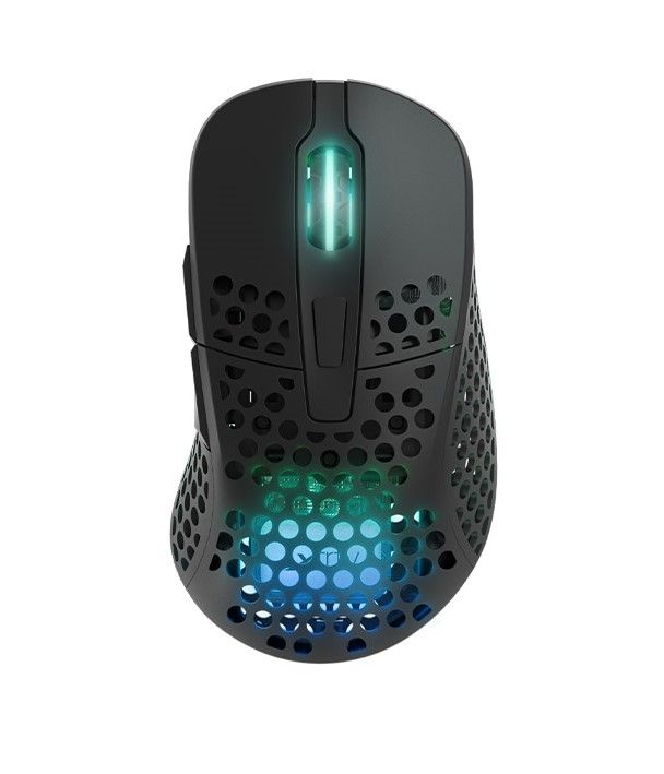 Миша Xtrfy M4, WL/USB-A, RGB, чорний