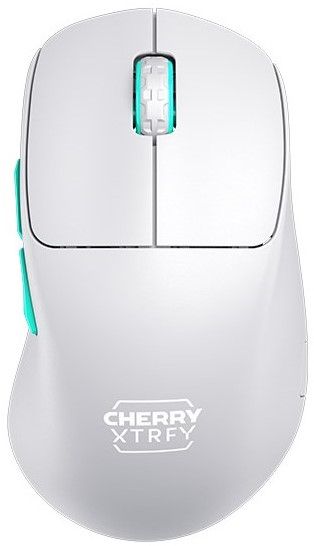 Миша Cherry Xtrfy M64, WL/USB-A, RGB, білий