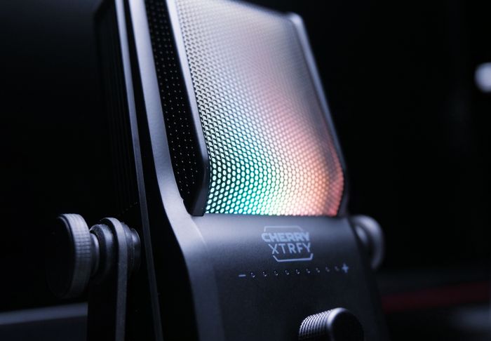 Мікрофон геймінговий CHERRY XTRFY NGALE R, Cardioid, USB-A, 2м, RGB, чорний