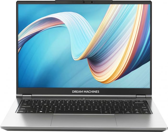 Ноутбук Dream Machines GX4MRXL-14 14QHD+ IPS, Intel U5-125H, 32GB, F1TB, UMA, DOS, сірий