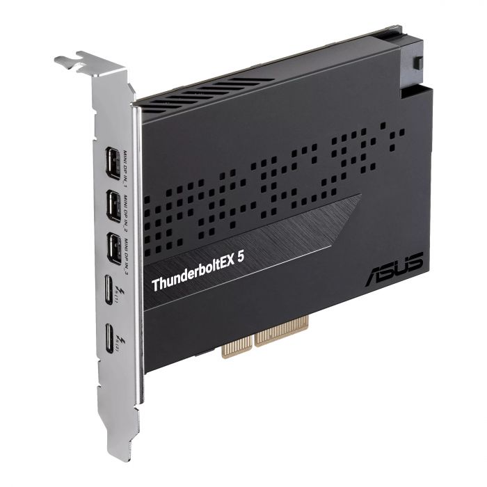 Плата-адаптер PCIe ASUS ThunderboltEX 5 USB Type-C PCIe 4.0 X4 Expansion Card