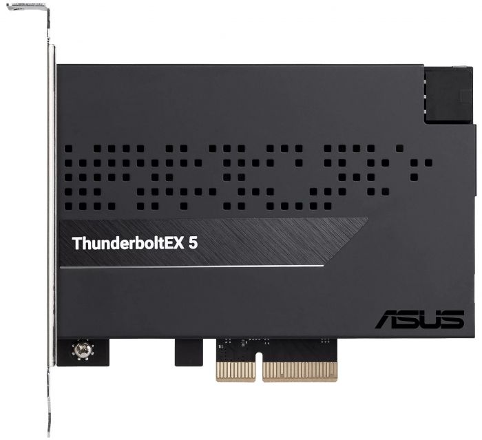 Плата-адаптер PCIe ASUS ThunderboltEX 5 USB Type-C PCIe 4.0 X4 Expansion Card