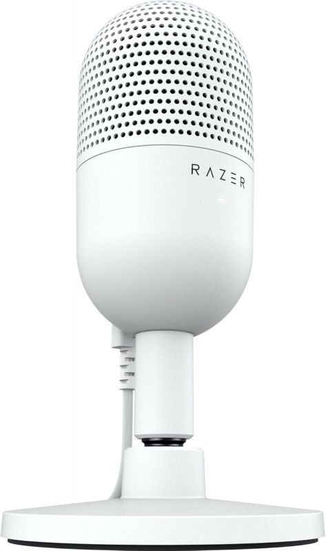 Мікрофон геймінговий Razer Seiren V3 Mini, Omni, USB-A, 1.2м, білий