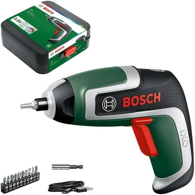 Викрутка акумуляторна Bosch IXO 7 3.6В 3·5.5Нм 215об·хв 0.32кг