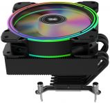 Процесорний кулер 2E GAMING Air Cool AC120T4-ARGB, LGA1851, 1700, 1200, 115x, 1366, AM5, AM4, AM3, AM3+, 4pin PWM, 3pin +5VARGB, TDP 130W